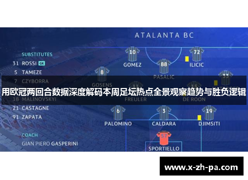 用欧冠两回合数据深度解码本周足坛热点全景观察趋势与胜负逻辑 用欧冠两回合数据深度解码本周足坛热点全景观察趋势与胜负逻辑